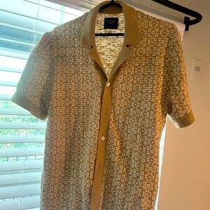 Abercrombie Knitt camp collar shirt